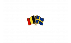 Spilla dell'amicizia Belgio - Svezia - 22 mm