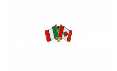 Spilla dell'amicizia Italia - Canada - 22 mm