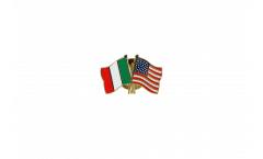 Spilla dell'amicizia Italia - USA - 22 mm
