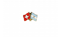 Spilla dell'amicizia Svizzera - Argentina - 22 mm