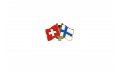 Spilla dell'amicizia Svizzera - Finlandia - 22 mm
