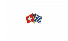 Spilla dell'amicizia Svizzera - Grecia - 22 mm