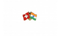 Spilla dell'amicizia Svizzera - India - 22 mm