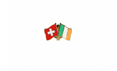 Spilla dell'amicizia Svizzera - Irlanda - 22 mm