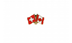 Spilla dell'amicizia Svizzera - Canada - 22 mm