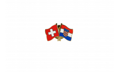 Spilla dell'amicizia Svizzera - Croazia - 22 mm