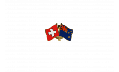 Spilla dell'amicizia Svizzera - Nuova Zelanda - 22 mm