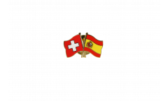 Spilla dell'amicizia Svizzera - Spagna - 22 mm