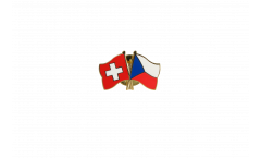 Spilla dell'amicizia Svizzera - Repubblica Ceca - 22 mm
