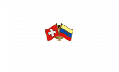 Spilla dell'amicizia Svizzera - Venezuela 8 Stelle - 22 mm