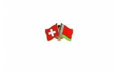 Spilla dell'amicizia Svizzera - Bielorussia - 22 mm