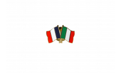 Spilla dell'amicizia Francia - Italia - 22 mm