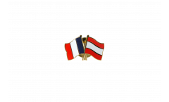 Spilla dell'amicizia Francia - Lettonia - 22 mm