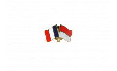 Spilla dell'amicizia Francia - Principato di Monaco - 22 mm