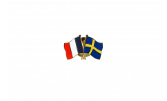 Spilla dell'amicizia Francia - Svezia - 22 mm