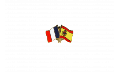 Spilla dell'amicizia Francia - Spagna - 22 mm
