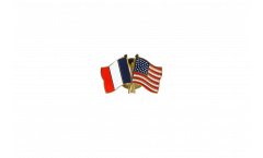 Spilla dell'amicizia Francia - USA - 22 mm