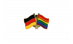 Spilla dell'amicizia Germania - Arcobaleno - 22 mm