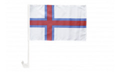 Bandiera per auto Isole di Faroer - 30 x 40 cm
