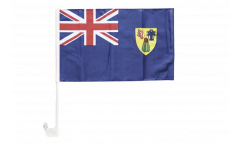 Bandiera per auto Turks e Caicos - 30 x 40 cm