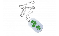 Dog Tag Irlanda Shamrock - 3 x 5 cm