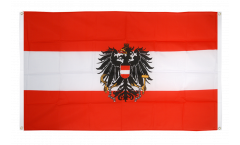 Bandiera da balcone Austria con l'aquila - 90 x 150 cm