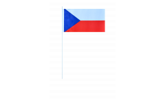 Bandiera di Carta Repubblica Ceca - 12 x 24 cm