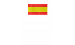 Bandiera di Carta Spagna senza stemmi - 12 x 24 cm