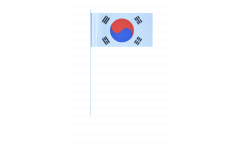 Bandiera di Carta Corea del sud - 12 x 24 cm
