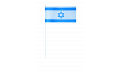 Bandiera di Carta Israele - 12 x 24 cm