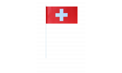 Bandiera di Carta Svizzera - 12 x 24 cm
