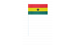 Bandiera di Carta Ghana - 12 x 24 cm