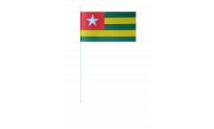 Bandiera di Carta Togo - 12 x 24 cm