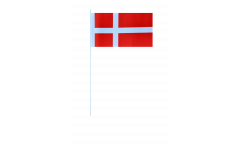 Bandiera di Carta Danimarca - 12 x 24 cm