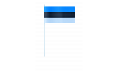 Bandiera di Carta Estonia - 12 x 24 cm