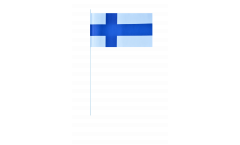 Bandiera di Carta Finlandia - 12 x 24 cm