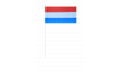 Bandiera di Carta Lussemburgo - 12 x 24 cm