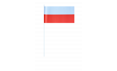 Bandiera di Carta Polonia - 12 x 24 cm