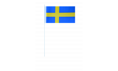 Bandiera di Carta Svezia - 12 x 24 cm