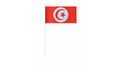Bandiera di Carta Tunisia - 12 x 24 cm