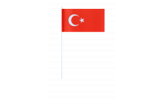 Bandiera di Carta Turchia - 12 x 24 cm