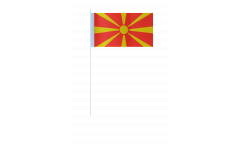 Bandiera di Carta Macedonia del Nord - 12 x 24 cm