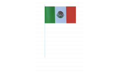 Bandiera di Carta Messico - 12 x 24 cm