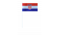 Bandiera di Carta Croazia - 12 x 24 cm