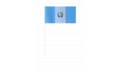Bandiera di Carta Guatemala - 12 x 24 cm
