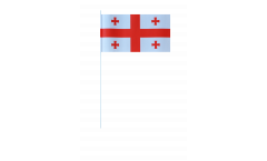 Bandiera di Carta Georgia - 12 x 24 cm