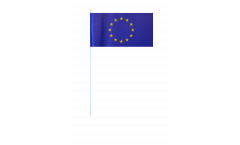 Bandiera di Carta Unione Europea EU - 12 x 24 cm