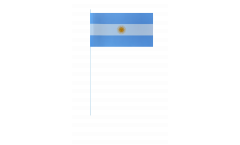 Bandiera di Carta Argentina - 12 x 24 cm