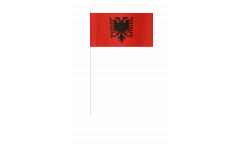 Bandiera di Carta Albania - 12 x 24 cm