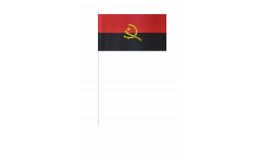 Bandiera di Carta Angola - 12 x 24 cm